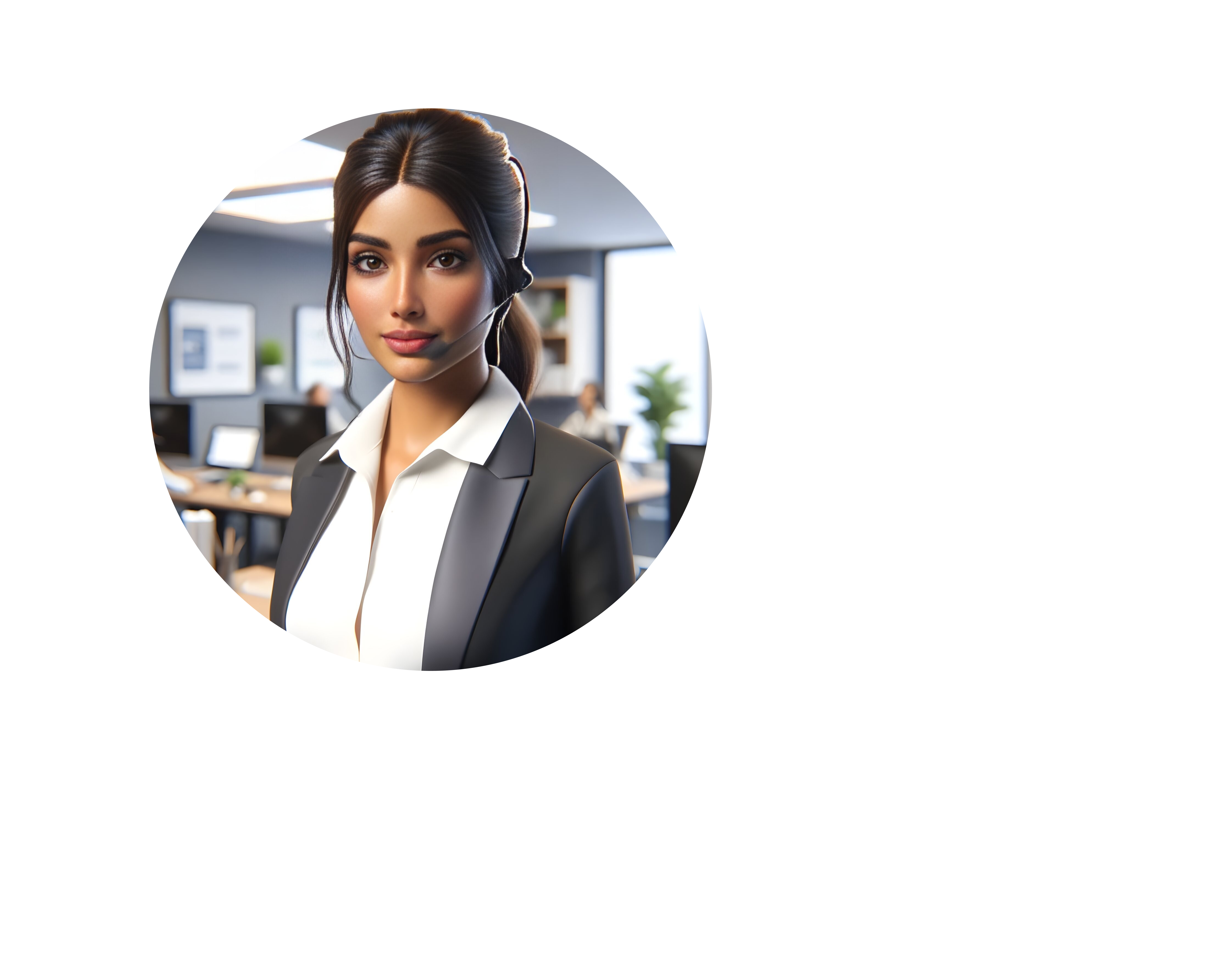 Flora, the AI insurance agent from Sonant, managing tasks for an insurance agency.